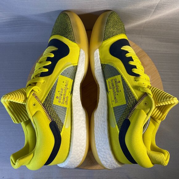 ADIDAS MARQUEE BOOST LOW LAKERS BASKETBALL SHOES Size US 12 Mens Yellow A0101 - Picture 5 of 7